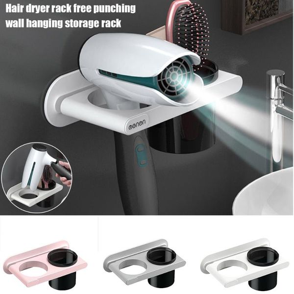 plastic hair dryer holder with wall storage cup shelf bathroom accessory punch fre-drop electric brushes
plastic hair dryer holder with wall storage cup shelf bathroom accessory punch fre-drop electric brushes