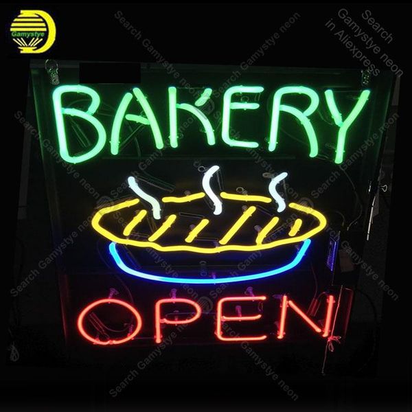 other lighting bulbs & tubes bakery open with pie neon sign iconic beer bar pub club light lamps display advertise enseigne lumine