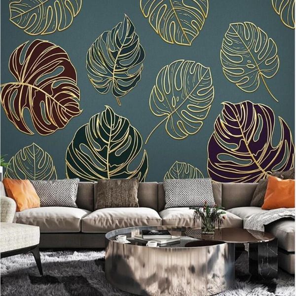 wallpapers molofi custom nordic tropical plant golden embossed lines leaves background wallpaper mural
wallpapers molofi custom nordic tropical plant golden embossed lines leaves background wallpaper mural