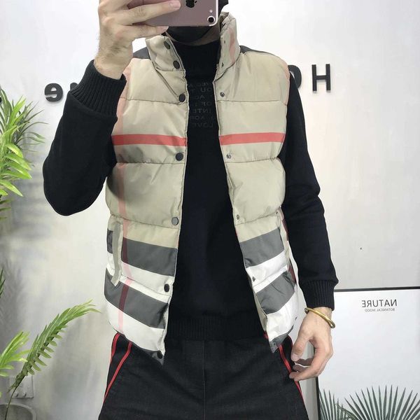 men 's vest 's autumn and winter youth korean student trend couple warm jacket p0804, Black;brown
men 's vest 's autumn and winter youth korean student trend couple warm jacket p0804, Black;brown