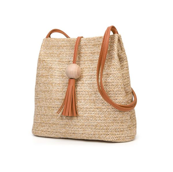 women straw bag bohemian rattan handbag handmade kintted crossbody bucket summer tassel beach bags
women straw bag bohemian rattan handbag handmade kintted crossbody bucket summer tassel beach bags