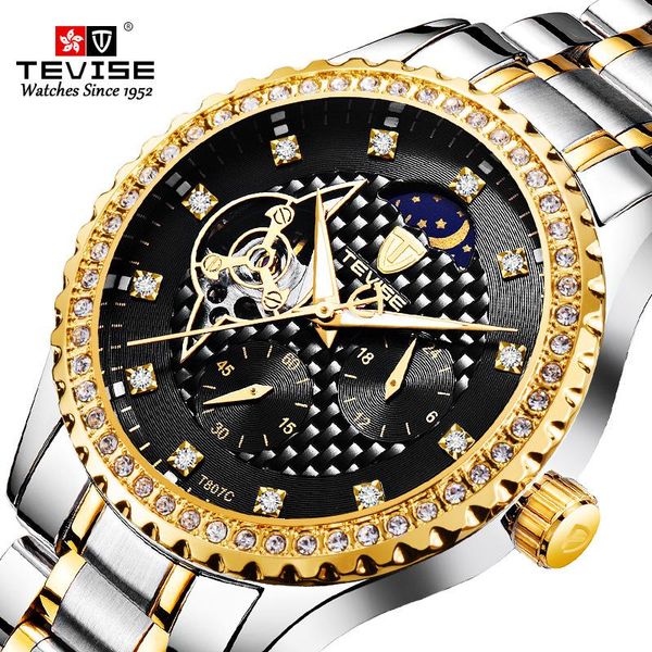 brand automatic men's watch waterproof mechanical watches tourbillon sport gold wristwatch relogio masculino wristwatches, Slivery;brown
brand automatic men's watch waterproof mechanical watches tourbillon sport gold wristwatch relogio masculino wristwatches, Slivery;brown