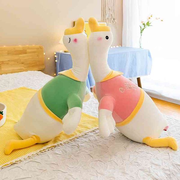 net red big white the same style comforts lovers with pillow goose plush doll large doll
net red big white the same style comforts lovers with pillow goose plush doll large doll