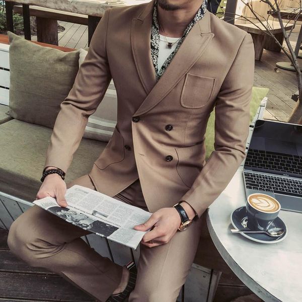 men suit korean stylish prom trajes de hombre for wedding terno masculino tuxedo man suit(jacket+pants+tie) men's suits & blazers, White;black
men suit korean stylish prom trajes de hombre for wedding terno masculino tuxedo man suit(jacket+pants+tie) men's suits & blazers, White;black