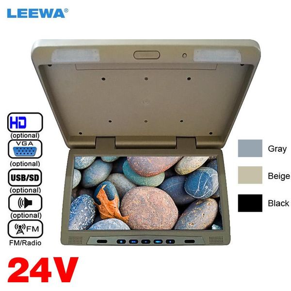 car video leewa 12v/24v 19" 19inch roof mounted lcd bus monitor flip down tft with ir transmitter usb sd fm vga hd
car video leewa 12v/24v 19" 19inch roof mounted lcd bus monitor flip down tft with ir transmitter usb sd fm vga hd