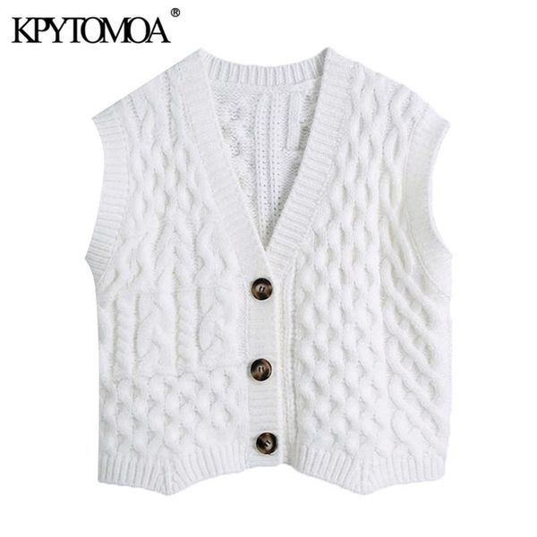 women fashion with buttons cropped cable-knit vest sweater v neck sleeveless female waistcoat chic 210420, Black
women fashion with buttons cropped cable-knit vest sweater v neck sleeveless female waistcoat chic 210420, Black