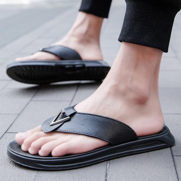 slippers 2021 arrival causal beach leather rubber sandals for mens, outdoor pvc sandal, anti-slip flip flops men's slipper summer, Black
slippers 2021 arrival causal beach leather rubber sandals for mens, outdoor pvc sandal, anti-slip flip flops men's slipper summer, Black