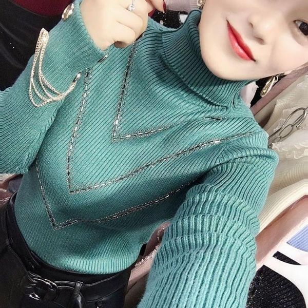 Women's Sweaters Women 2022 Autumn Winter Long Sleeve Jumpers Female Solid Color Knit Bottoming Tops Ladies Slim Pullover Sweater U951, White;black
Women's Sweaters Women 2022 Autumn Winter Long Sleeve Jumpers Female Solid Color Knit Bottoming Tops Ladies Slim Pullover Sweater U951, White;black