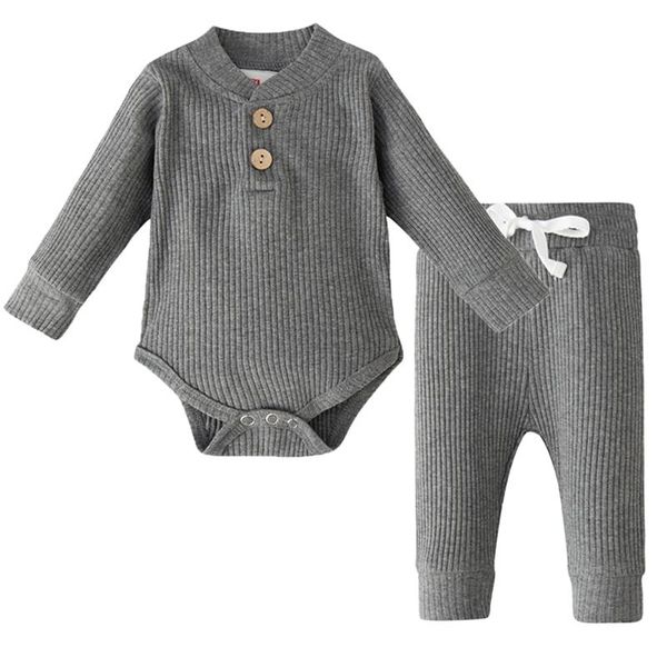 clothing sets infant rompers born baby girl boys spring autumn ribbed solid clothes long sleeve bodysuits + elastic pants 2pcs outfits, White
clothing sets infant rompers born baby girl boys spring autumn ribbed solid clothes long sleeve bodysuits + elastic pants 2pcs outfits, White