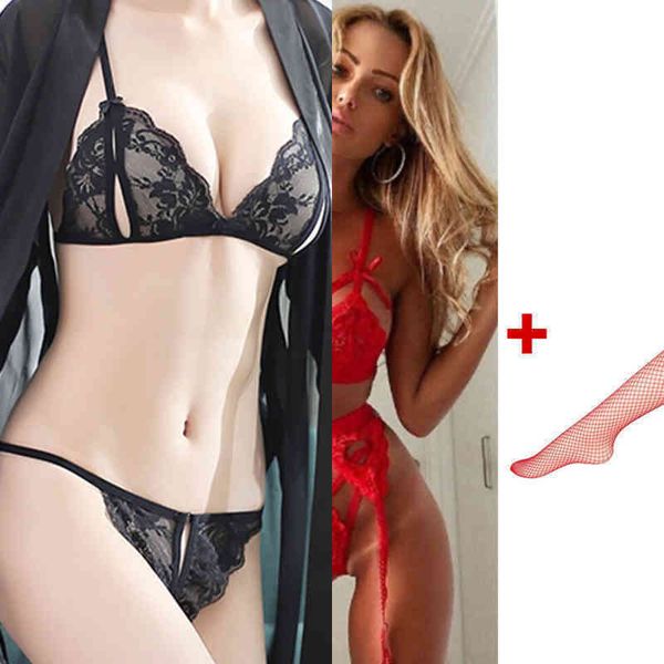 nxy lingerie 4 piece set underwear women+stockings+g-string plus size bras lenceria transparente seamless lingerie femme push up bra 1216, Red;black
nxy lingerie 4 piece set underwear women+stockings+g-string plus size bras lenceria transparente seamless lingerie femme push up bra 1216, Red;black
