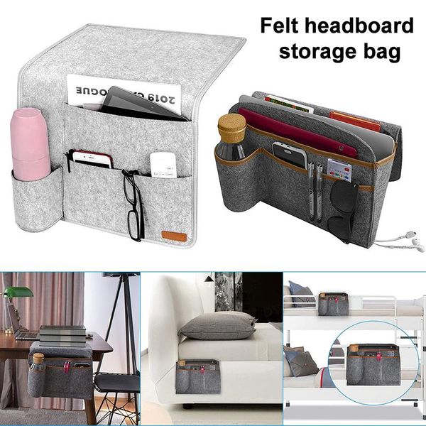 felt storage bag hanging pocket bedside organizer with fasten tape for remote control book pad yg bags
felt storage bag hanging pocket bedside organizer with fasten tape for remote control book pad yg bags