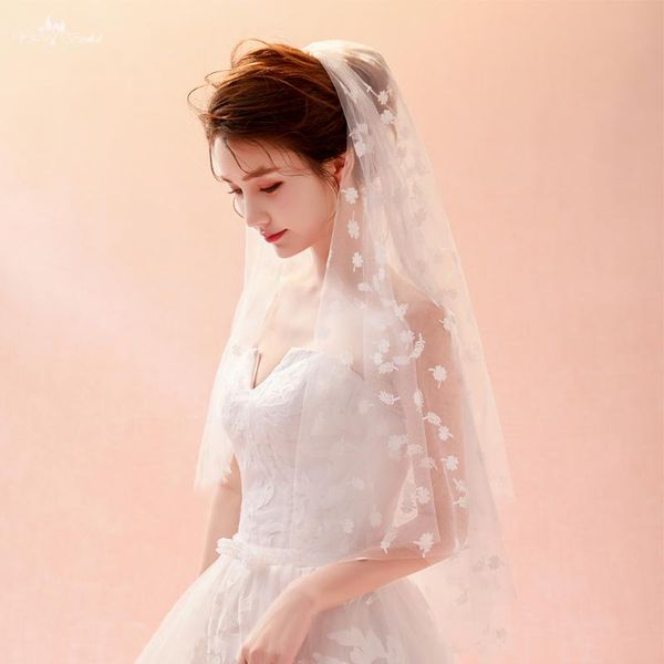 bridal veils lzp375 ivory wedding veil 1.5 meters clover two layer tulle veu de noiva, Black
bridal veils lzp375 ivory wedding veil 1.5 meters clover two layer tulle veu de noiva, Black