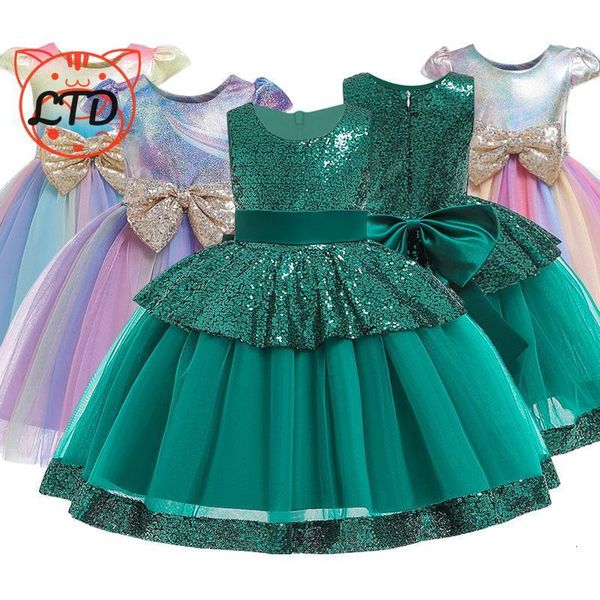 girl's princess bow flower girl dress summer tutu wedding birthday party dresses for girls children's costume year kids clothes c0, Red;yellow
girl's princess bow flower girl dress summer tutu wedding birthday party dresses for girls children's costume year kids clothes c0, Red;yellow