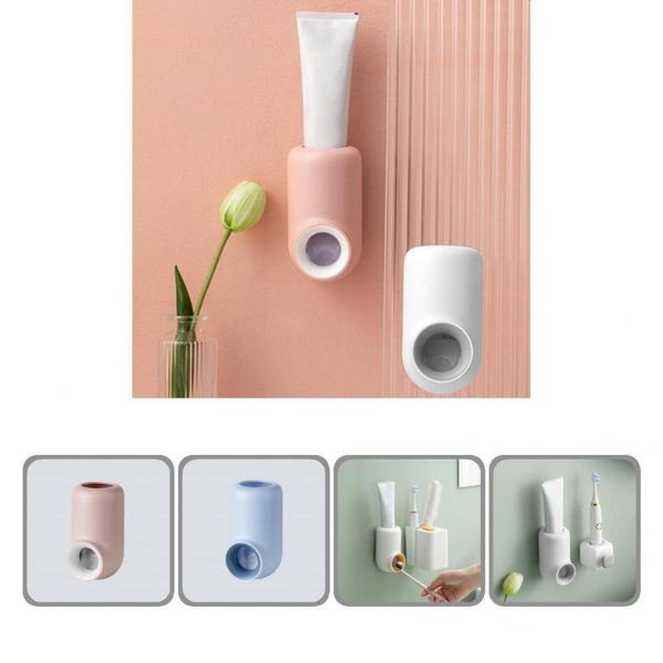 toothbrush holders toothpaste dispenser dustproof squeezer nail-labor-saving durable good load-bearing
toothbrush holders toothpaste dispenser dustproof squeezer nail-labor-saving durable good load-bearing