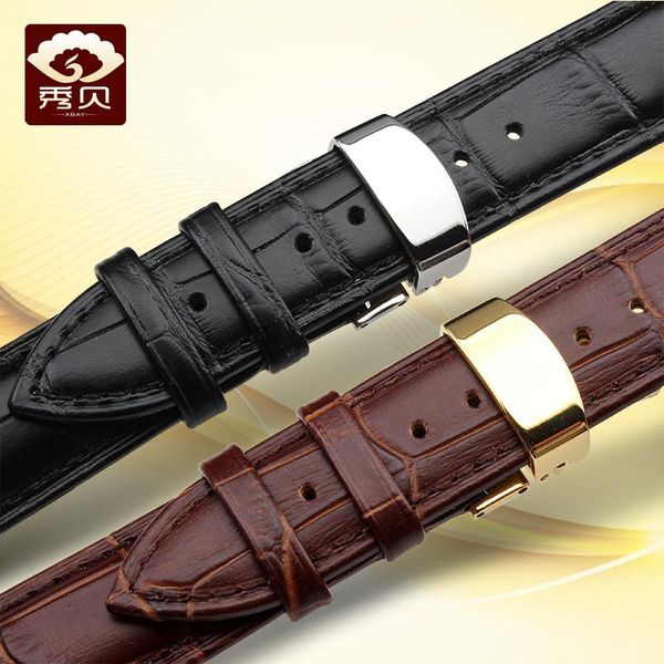 watch bands genuine leather strap with deployment buckle blue brown black colors watchband 14/17mm 19/20mm 21mm, Black;brown
watch bands genuine leather strap with deployment buckle blue brown black colors watchband 14/17mm 19/20mm 21mm, Black;brown