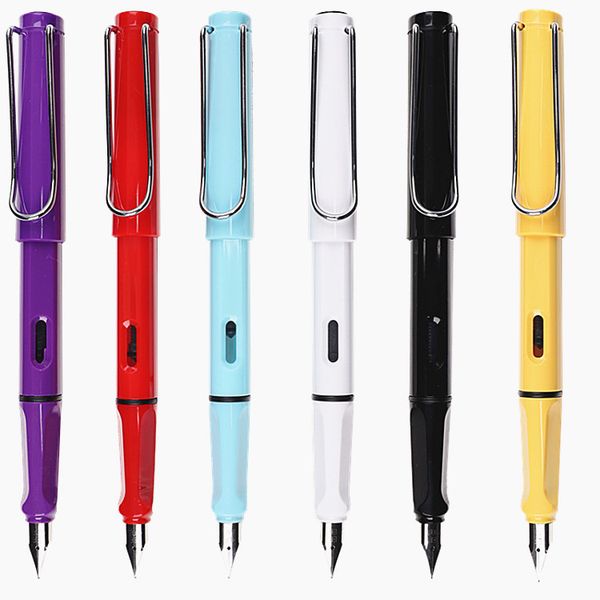 stationery children's gift plastic upright pen replaceable ink bag for children's primary and secondary school students