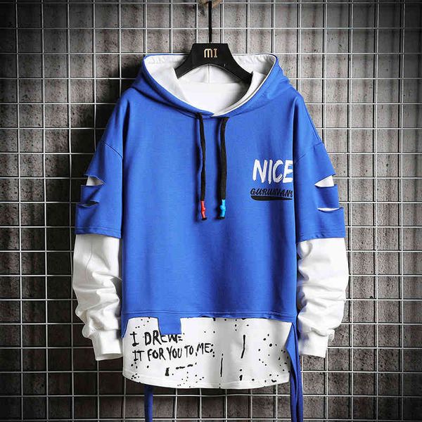 men's hoodies & sweatshirts oversized mens ribbons patchwork hip hop japanese streetwear harajuku blue hoodie sweatshirt male ila, Black
men's hoodies & sweatshirts oversized mens ribbons patchwork hip hop japanese streetwear harajuku blue hoodie sweatshirt male ila, Black