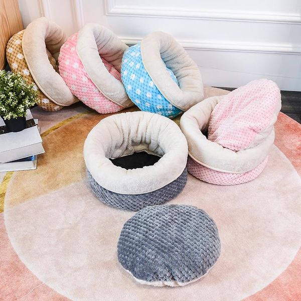 plush cat bed house mat winter warm sleeping cats nest soft long dog basket pet cushion portable pets supplies beds & furniture
plush cat bed house mat winter warm sleeping cats nest soft long dog basket pet cushion portable pets supplies beds & furniture