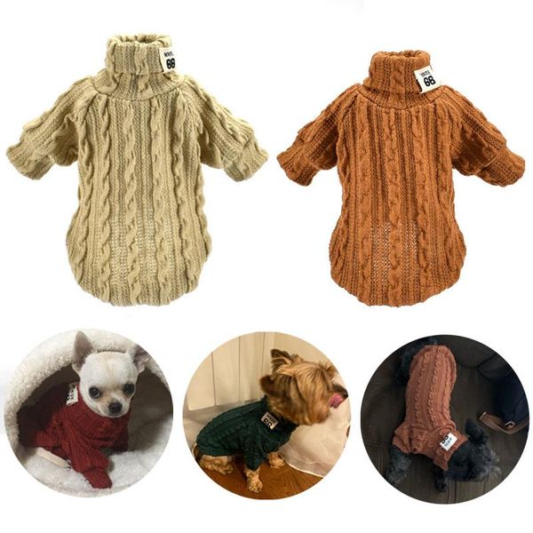 dog clothes cat pet supplies puppy coat warm sweater 1pc knitted turtleneck jacket winter small dogs apparel
dog clothes cat pet supplies puppy coat warm sweater 1pc knitted turtleneck jacket winter small dogs apparel