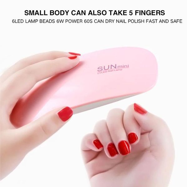 portable 6w nail dryer machine pink and white 6 led uv lamp micro usb cable home use gel varnish art tools dryers
portable 6w nail dryer machine pink and white 6 led uv lamp micro usb cable home use gel varnish art tools dryers