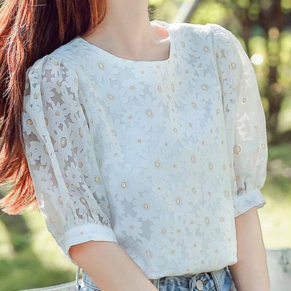 blouse women blusas mujer de moda short sleeve white blouse women shirts o-neck lace chiffon blouse shirt women d229 210426
blouse women blusas mujer de moda short sleeve white blouse women shirts o-neck lace chiffon blouse shirt women d229 210426