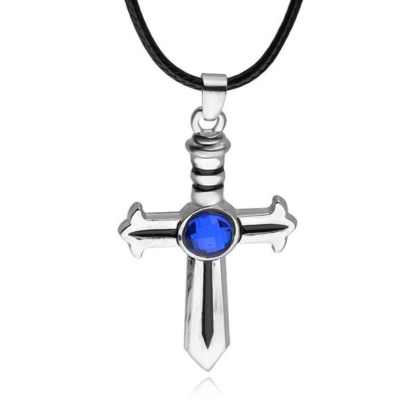 lucky movie character logo jesus cross zircon gem pendant necklace love woman mother girl gift wedding blessing jewelry necklaces, Silver
lucky movie character logo jesus cross zircon gem pendant necklace love woman mother girl gift wedding blessing jewelry necklaces, Silver