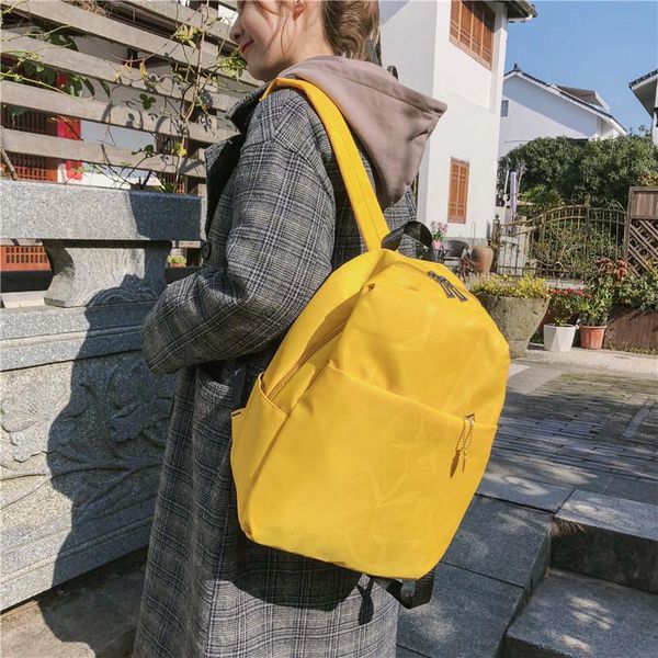 backpack embossed nylon female korean version harajuku ulzzang small fresh school bag solid color campus student travel
backpack embossed nylon female korean version harajuku ulzzang small fresh school bag solid color campus student travel