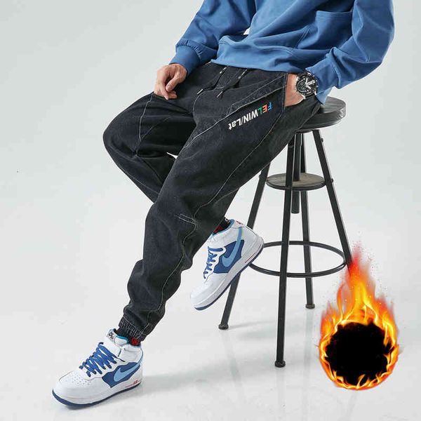 jeans winter thick fleece warm cargo men joggers baggy jeans plus size denim pants, Blue
jeans winter thick fleece warm cargo men joggers baggy jeans plus size denim pants, Blue