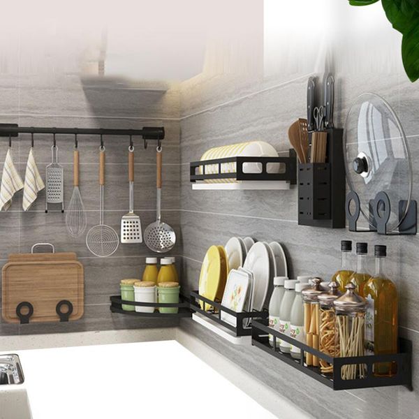 kitchen storage & organization stainless steel dishware wall hanging chopsticks knife rack basket shelf
kitchen storage & organization stainless steel dishware wall hanging chopsticks knife rack basket shelf