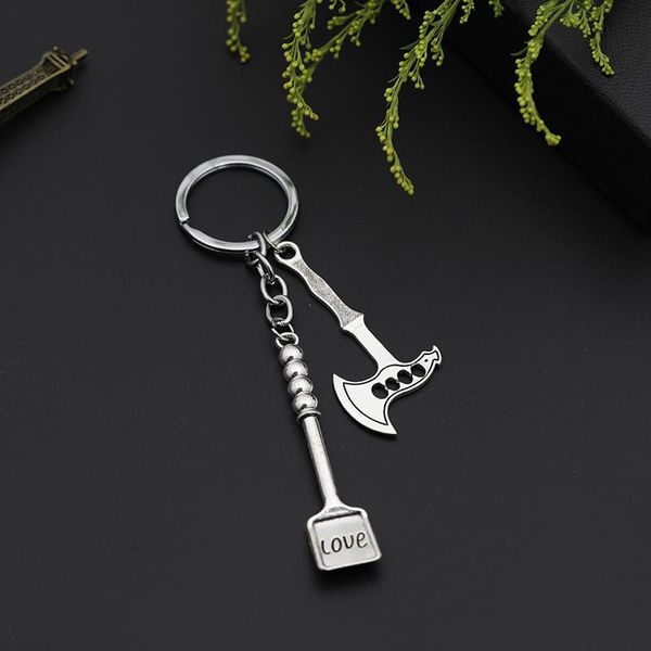 keychains fashion jewelry creative mini gadget keychain shovel axe personality metal key chains keyring women's bag pendant llaveros gi, Silver
keychains fashion jewelry creative mini gadget keychain shovel axe personality metal key chains keyring women's bag pendant llaveros gi, Silver