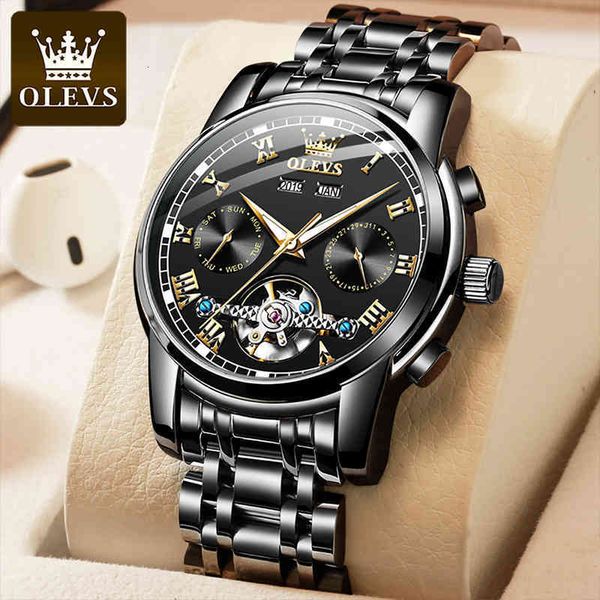 hollow olevs new luxury men out automatic mechanical multi-functional waterproof lightproof rustless steel tape 6607 watches, Slivery;brown
hollow olevs new luxury men out automatic mechanical multi-functional waterproof lightproof rustless steel tape 6607 watches, Slivery;brown