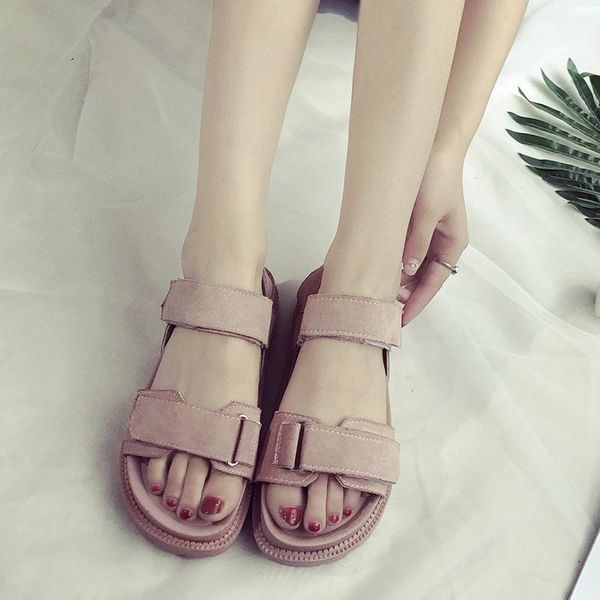 hook loop beach basic sandals open toe med flat with platform women fashion front rear strap ladies shoes, Black
hook loop beach basic sandals open toe med flat with platform women fashion front rear strap ladies shoes, Black