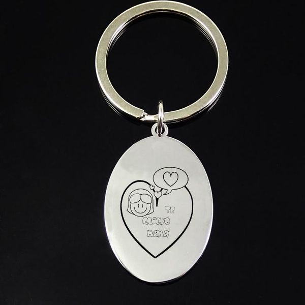 keychains te quiero mama key chain oval keyring jewelry for women gift drop yp6944, Silver
keychains te quiero mama key chain oval keyring jewelry for women gift drop yp6944, Silver