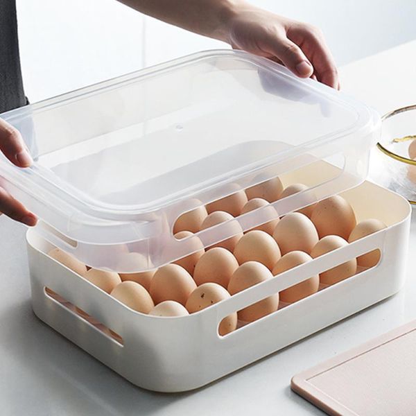 storage bottles & jars kitchen preservation box refrigerator egg holder tray with lid container accessories
storage bottles & jars kitchen preservation box refrigerator egg holder tray with lid container accessories
