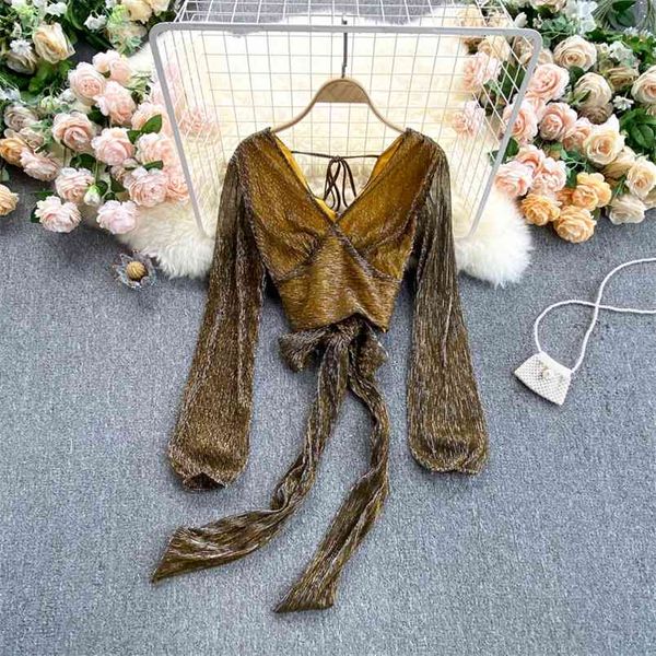 women's spring fashion blouse versatile v-neck puff sleeve lace up short fresh shirt d0129 210506, White
women's spring fashion blouse versatile v-neck puff sleeve lace up short fresh shirt d0129 210506, White