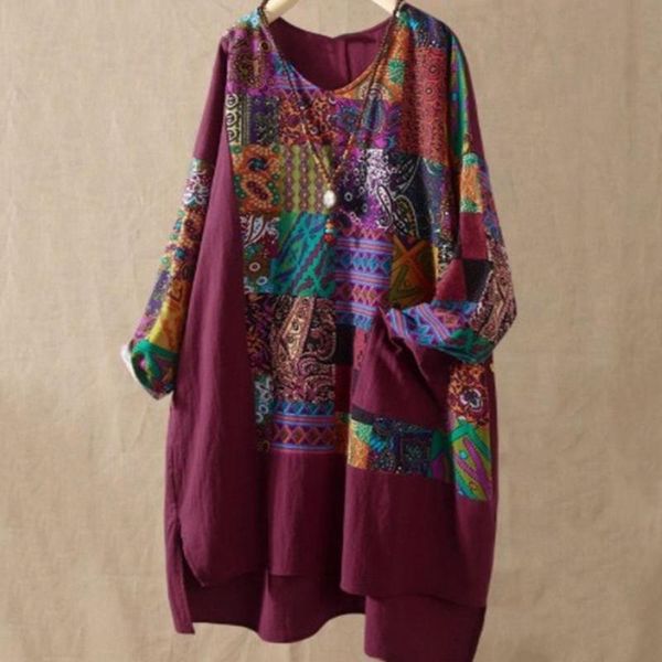 women's blouses & shirts 3xl plus size blouse women long sleeved shirt female fashion floral cotton linen o-neck big tunic print blusas, White
women's blouses & shirts 3xl plus size blouse women long sleeved shirt female fashion floral cotton linen o-neck big tunic print blusas, White