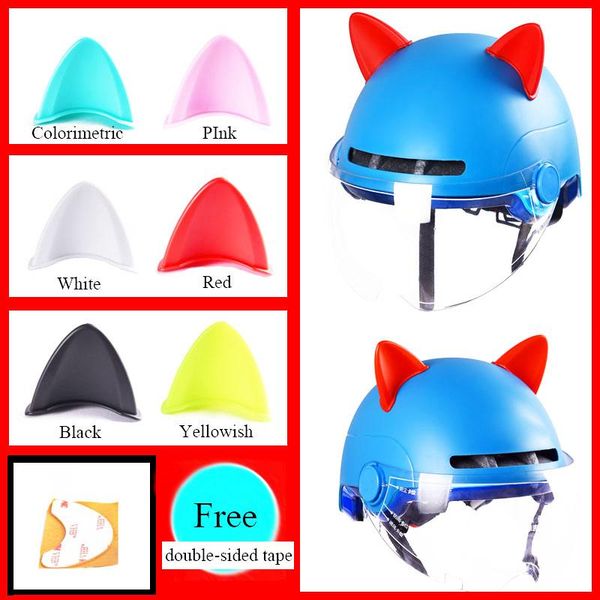 motorcycle helmets 2pcs/set car helmet cat ears full face off road decoration sticker cosplay accessori styling
motorcycle helmets 2pcs/set car helmet cat ears full face off road decoration sticker cosplay accessori styling