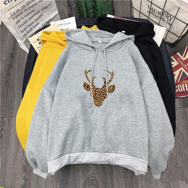 women's blouses & shirts hoodies women hooded simple all-match leisure oversize pullovers korean style warm womens loose streetwear swe, White
women's blouses & shirts hoodies women hooded simple all-match leisure oversize pullovers korean style warm womens loose streetwear swe, White