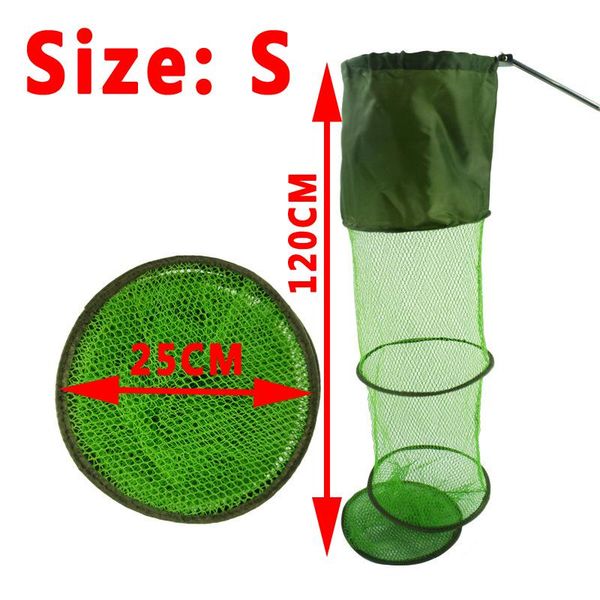 fishing accessories 1 piece fish keeper foldable small mesh creel mini size panfish keep net cage25cm x 120cm
fishing accessories 1 piece fish keeper foldable small mesh creel mini size panfish keep net cage25cm x 120cm