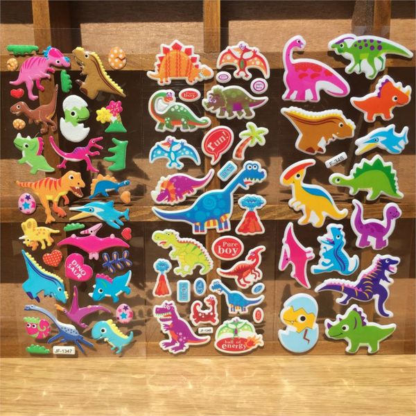 10 Sheets Cartoon Dinosaur Jurassic Animal Stickers Kids Toys Bubble Stickers Educational Toys for Baby PVC Sticker GYH
10 Sheets Cartoon Dinosaur Jurassic Animal Stickers Kids Toys Bubble Stickers Educational Toys for Baby PVC Sticker GYH