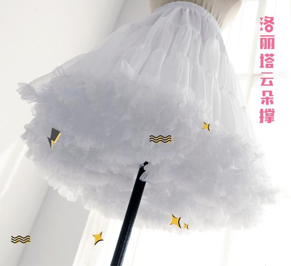 skirts four seasons women's cloud support cotton candy lolita skirt super puffy carmen violence soft yarn boneless 50cm/60cm, Black
skirts four seasons women's cloud support cotton candy lolita skirt super puffy carmen violence soft yarn boneless 50cm/60cm, Black