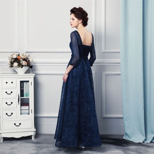 evening dresses es vestidos de noiva scoop neck with three quarter sleeves formal prom gowns, Black;red
evening dresses es vestidos de noiva scoop neck with three quarter sleeves formal prom gowns, Black;red