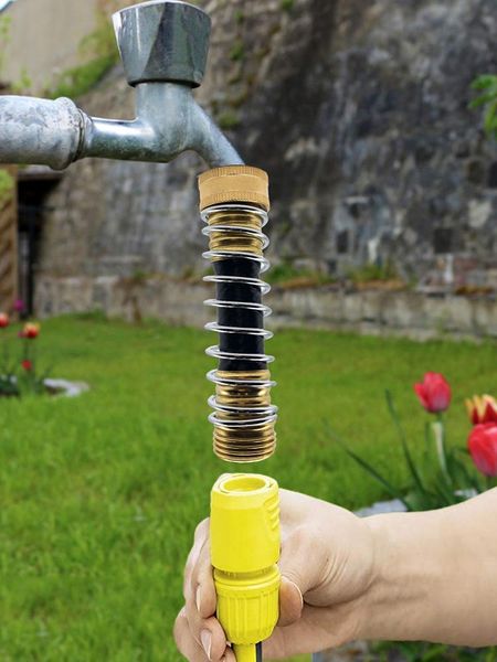 watering equipments garden hose extension adapter anti-bending water pipe joint connector brass&aluminum alloy suitable for 3/4in hose&fauce
watering equipments garden hose extension adapter anti-bending water pipe joint connector brass&aluminum alloy suitable for 3/4in hose&fauce