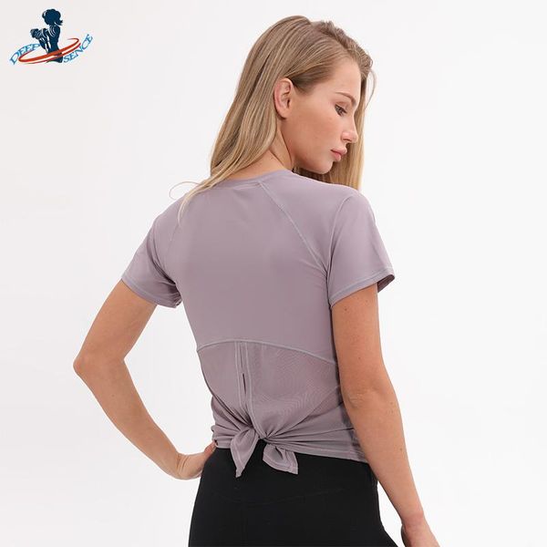 yoga outfit deepsence breathable female women's loose t-shirt gym workout running clothing sportswear athletic wear fitness suit
yoga outfit deepsence breathable female women's loose t-shirt gym workout running clothing sportswear athletic wear fitness suit