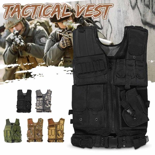 wholesale army green tactical combat vest outdoor cs game paintball protective plate carrier waistcoat hunting jackets, Camo;black
wholesale army green tactical combat vest outdoor cs game paintball protective plate carrier waistcoat hunting jackets, Camo;black
