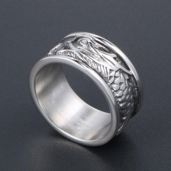 cluster rings trustylan fashion brand design 10mm wide dragon ring solid stainless steel mens punk cool biker male jewelry finger, Golden;silver
cluster rings trustylan fashion brand design 10mm wide dragon ring solid stainless steel mens punk cool biker male jewelry finger, Golden;silver