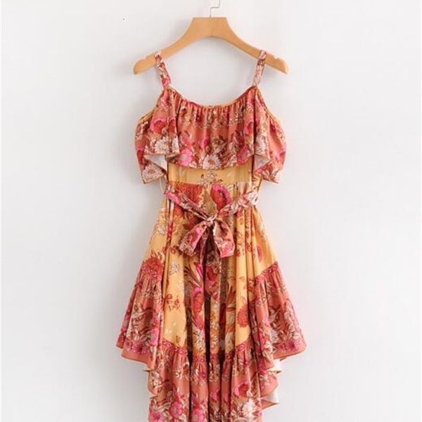 a line boho floral print spaghetti strap hem asymmetrical dress with sashes ethnic women summer sling beach knee length dresses, Black;gray
a line boho floral print spaghetti strap hem asymmetrical dress with sashes ethnic women summer sling beach knee length dresses, Black;gray