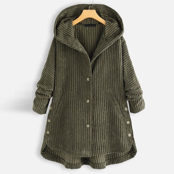 women's trench coats women corduroy hooded vintage 2021 autumn chinese style long sleeve loose v-neck, Tan;black
women's trench coats women corduroy hooded vintage 2021 autumn chinese style long sleeve loose v-neck, Tan;black