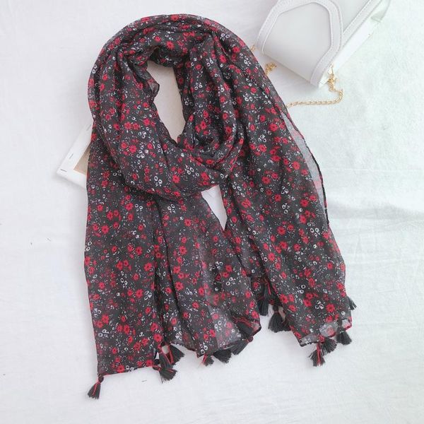 scarves fashion women tassel shawl print floral black scarf cotton&viscose muslim wrap beach long tippet oversized 10pcs, Blue;gray
scarves fashion women tassel shawl print floral black scarf cotton&viscose muslim wrap beach long tippet oversized 10pcs, Blue;gray