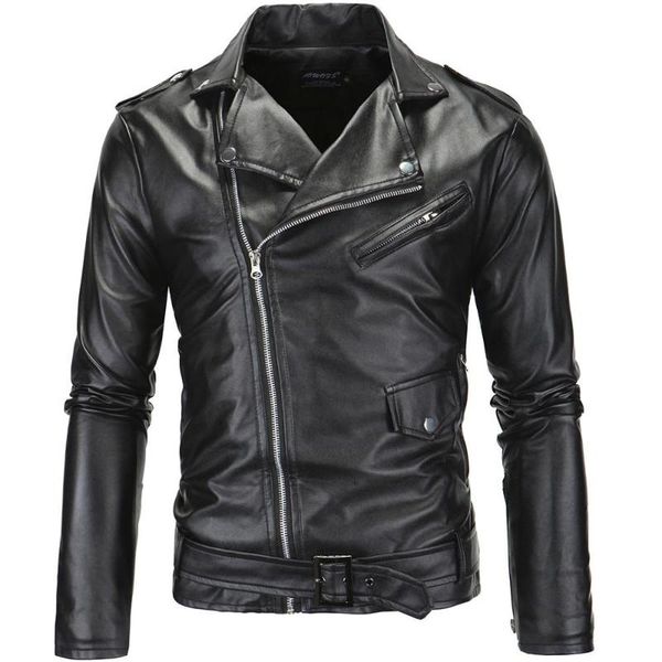 men's jackets latest bomber jacket men motorcycle slim leather diagonal zipper pu, Black;brown
men's jackets latest bomber jacket men motorcycle slim leather diagonal zipper pu, Black;brown